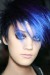 Modern crazy blue short hairstyles 2010 1